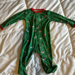 Baby Christmas pajamas 0-3 months
